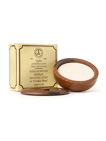 Taylor - Bois de santal - Savon à barbe - 100g