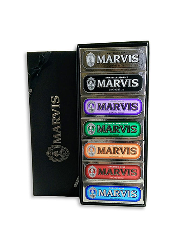 Marvis - Gift box of 7 toothpastes