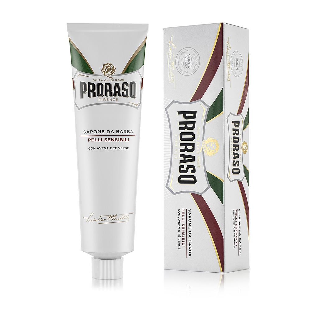 Proraso - Crème à raser - Peaux sensibles - 150ml