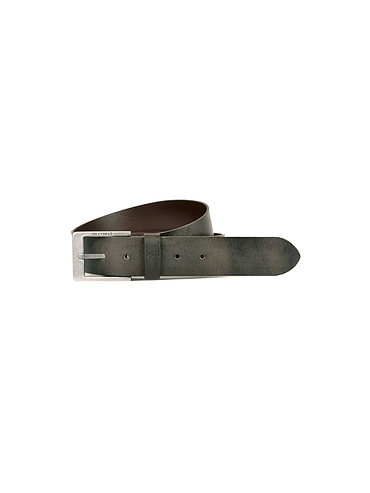 Billybelt - Ceinture en cuir - effet brut - Marron foncé T 90