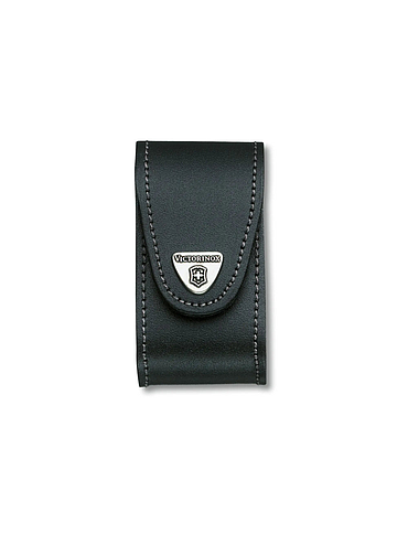 Victorinox - Leather belt case - Black