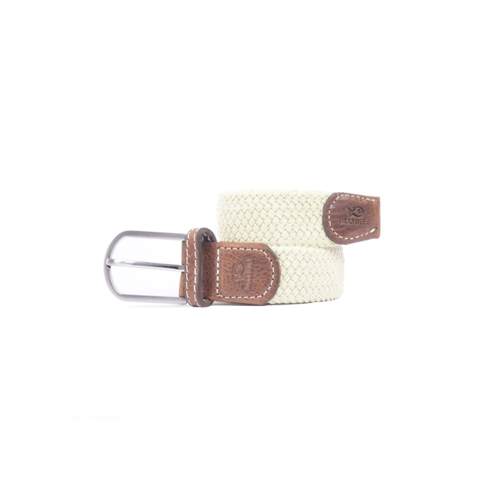 Billybelt - Elastische gevlochten riem - Citrus - Maat 1