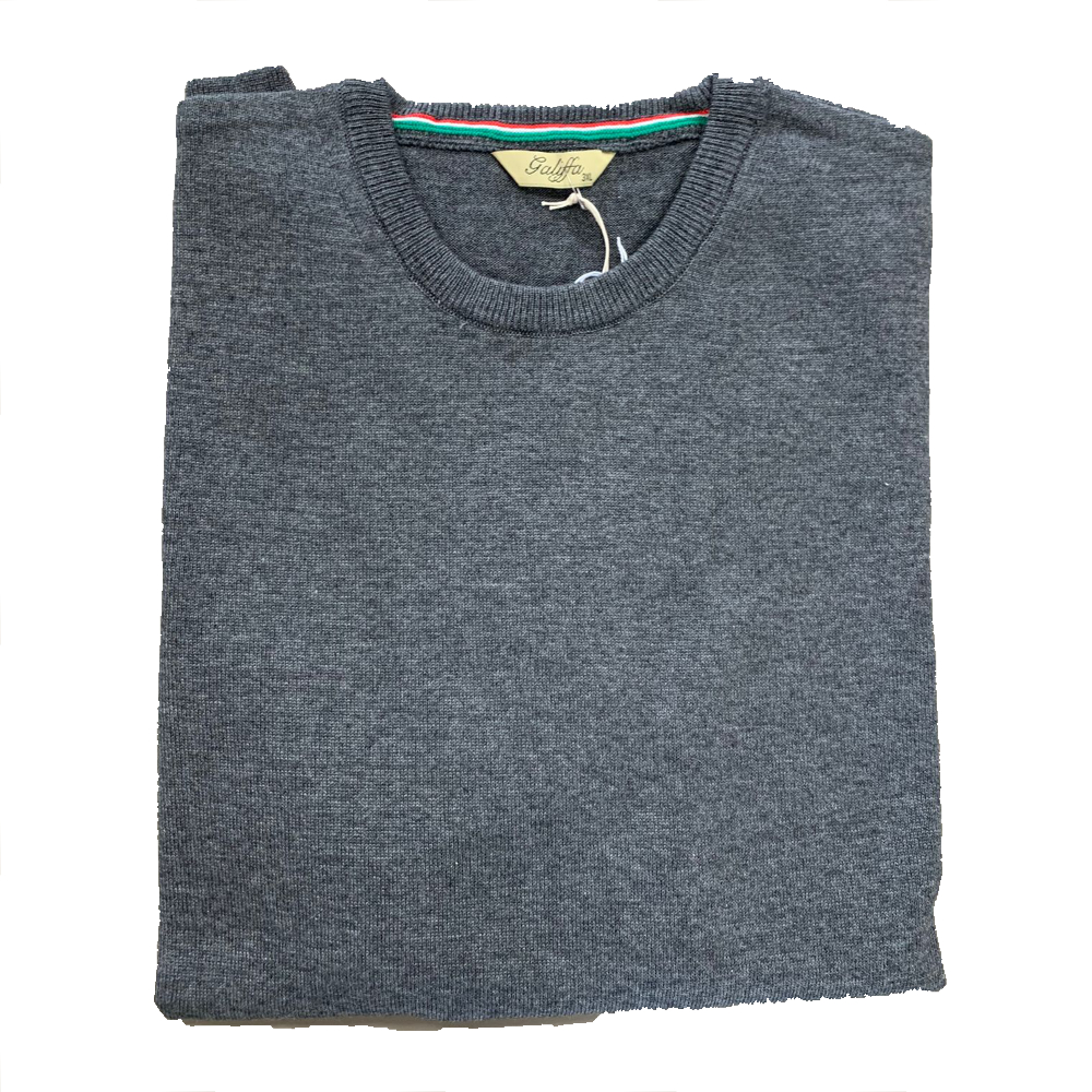 Galiffa - Muisgrijs Springer - Ronde hals - 3XL