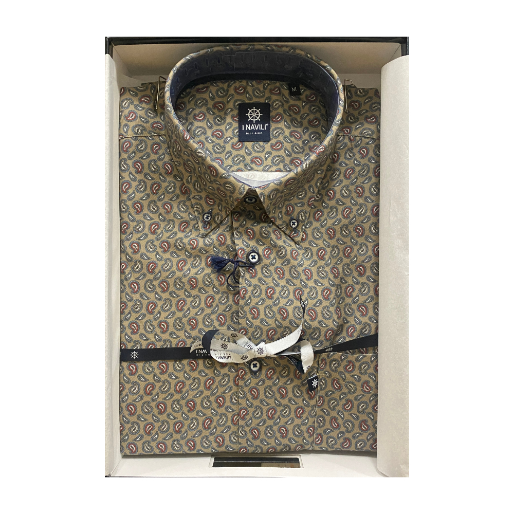 Navili - Chemise Gorgona Brun - XL