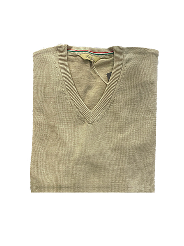 Galiffa - Pull Beige - Col V - XL