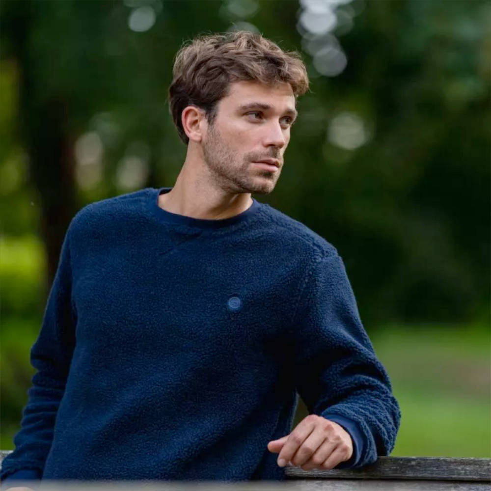 BillyBelt - Effen Sherpa - Marine - S