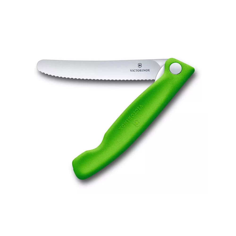 Victorinox - Swiss Classic Foldable Paring Knife - Green