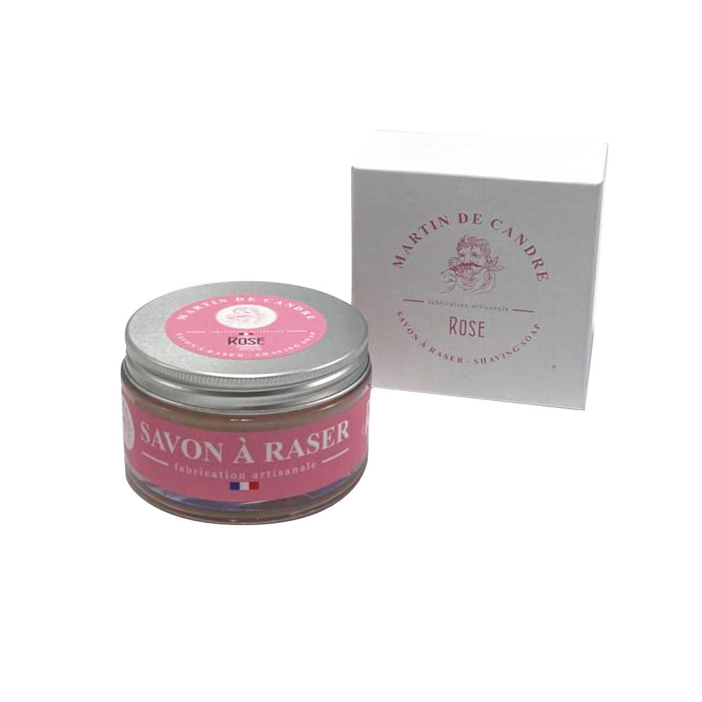 Savon à barbe - Rose - 200g