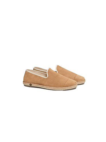 Angarde - Camel leder Espadrille - 44