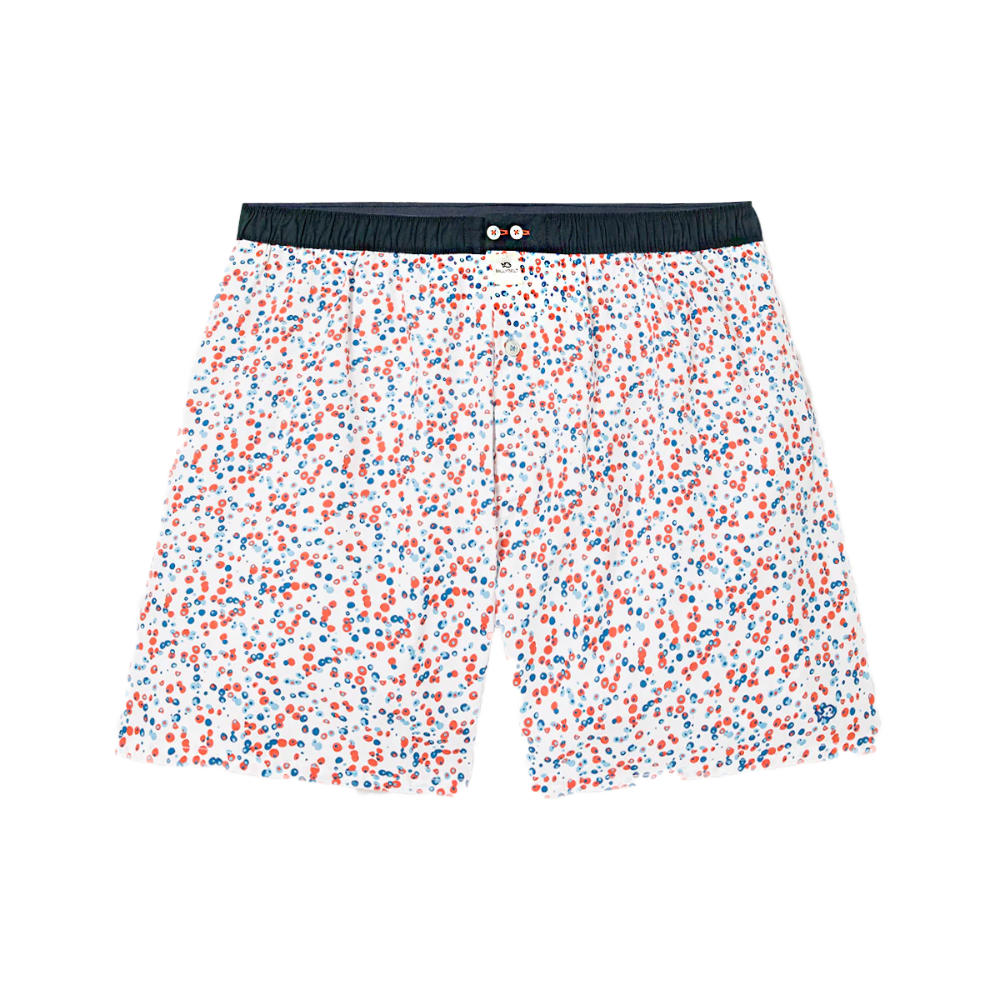 BillyBelt - Biologisch katoenen boxershorts - Bianco Frizzante - Maat S