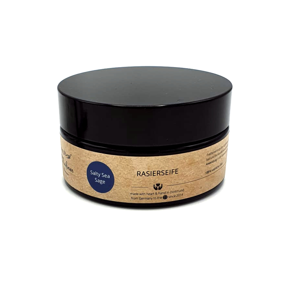 Meissner - Shaving Soap - Salty sea Sage - Glass - 95g