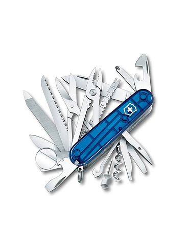 Victorinox - Zwitserse Champ - Transparant Blauw