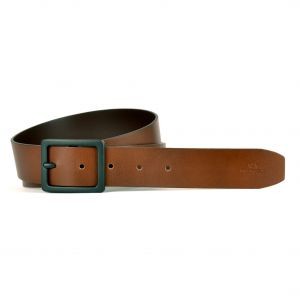 Billybelt - Ceinture en cuir - effet lisse - Cognac T 105