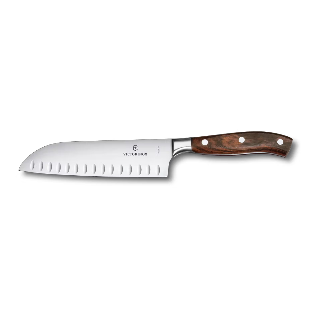 Victorinox - Gesmeed Santoku - Gemodificeerd esdoorn