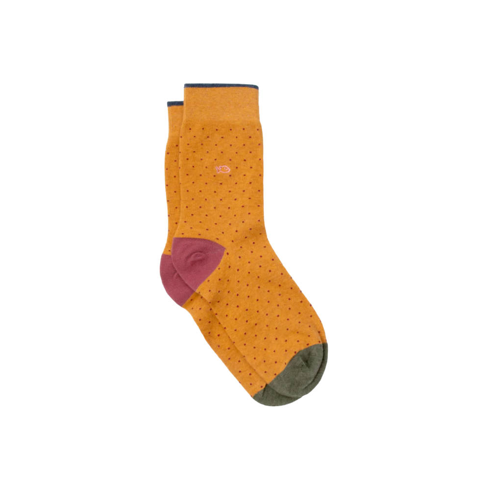 BillyBelt - Combed cotton socks - Ginger