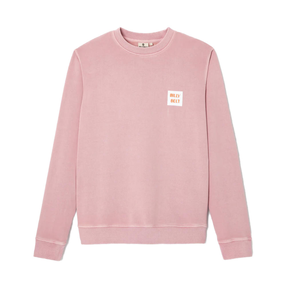 BillyBelt - Sweatshirt en coton biologique 400 gr - Rose - XL