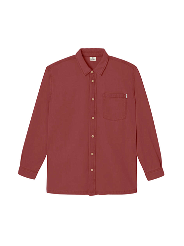 BillyBelt - Denim overshirt - Bordeaux - XL