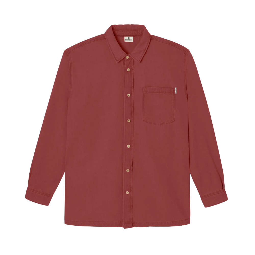 BillyBelt - Denim overshirt - Bordeaux - XL